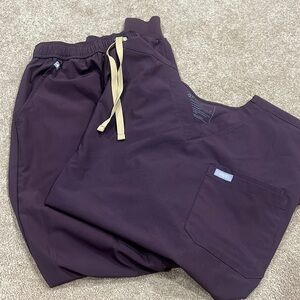 chocolate brown figs mens set joggers
